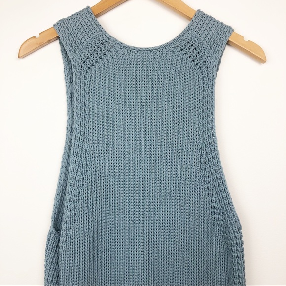 VINCE Waffle Stitch Knit Sleeveless Sweater Tank Size S - Picture 4 of 10